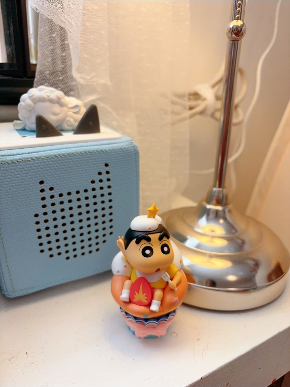 52TOYS Crayon Shin‑chan Cupcake Figure NWT